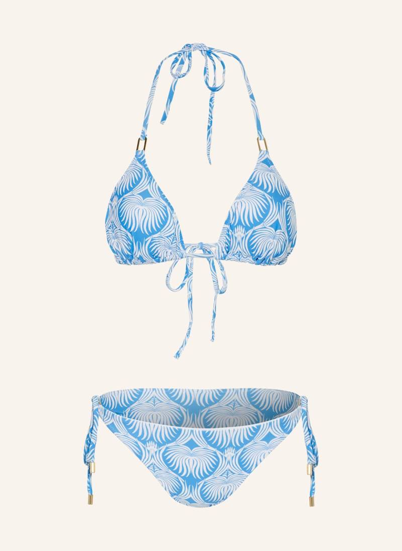 Melissa Odabash Triangel-Bikini Cancun blau von Melissa Odabash