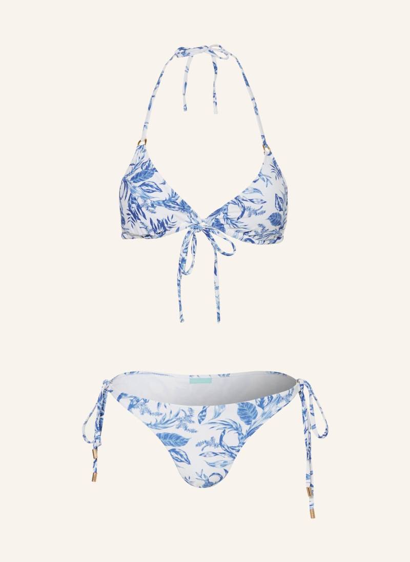 Melissa Odabash Triangel-Bikini Key West blau von Melissa Odabash