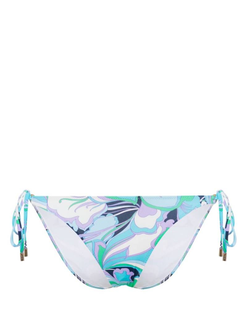 Melissa Odabash key west bloom bikini bottom - Blue von Melissa Odabash