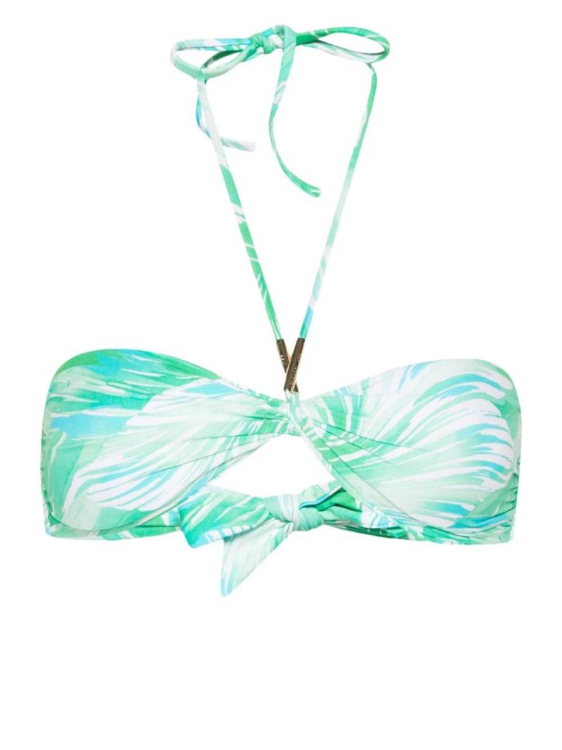 Melissa Odabash rainforest-printed bikini top - Green von Melissa Odabash