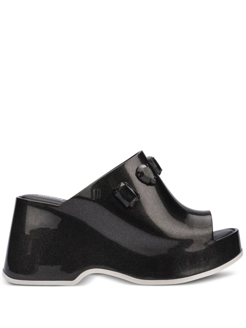 Melissa x Undercover Patty Stones mules - Black von Melissa x Undercover