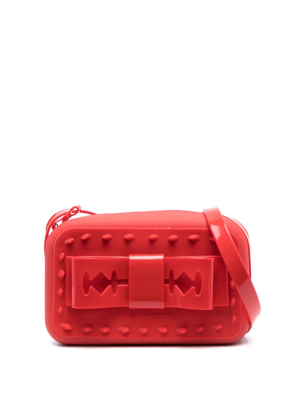 Melissa x Undercover Razor Bow messenger bag - Red von Melissa x Undercover