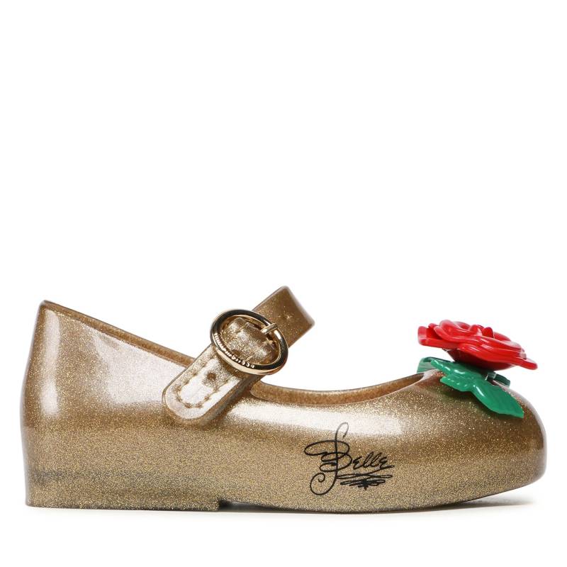 Halbschuhe Melissa Mini Melissa Sweet Love+Disney 33447 Goldfarben von Melissa