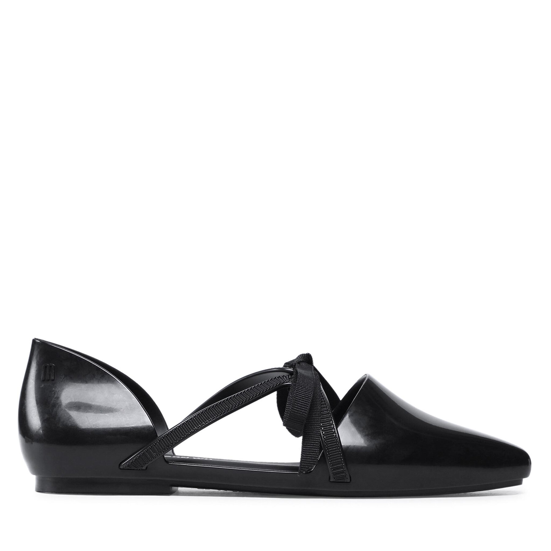 Ballerinas Melissa Pointy Stripe + Jason 33435 Schwarz von Melissa