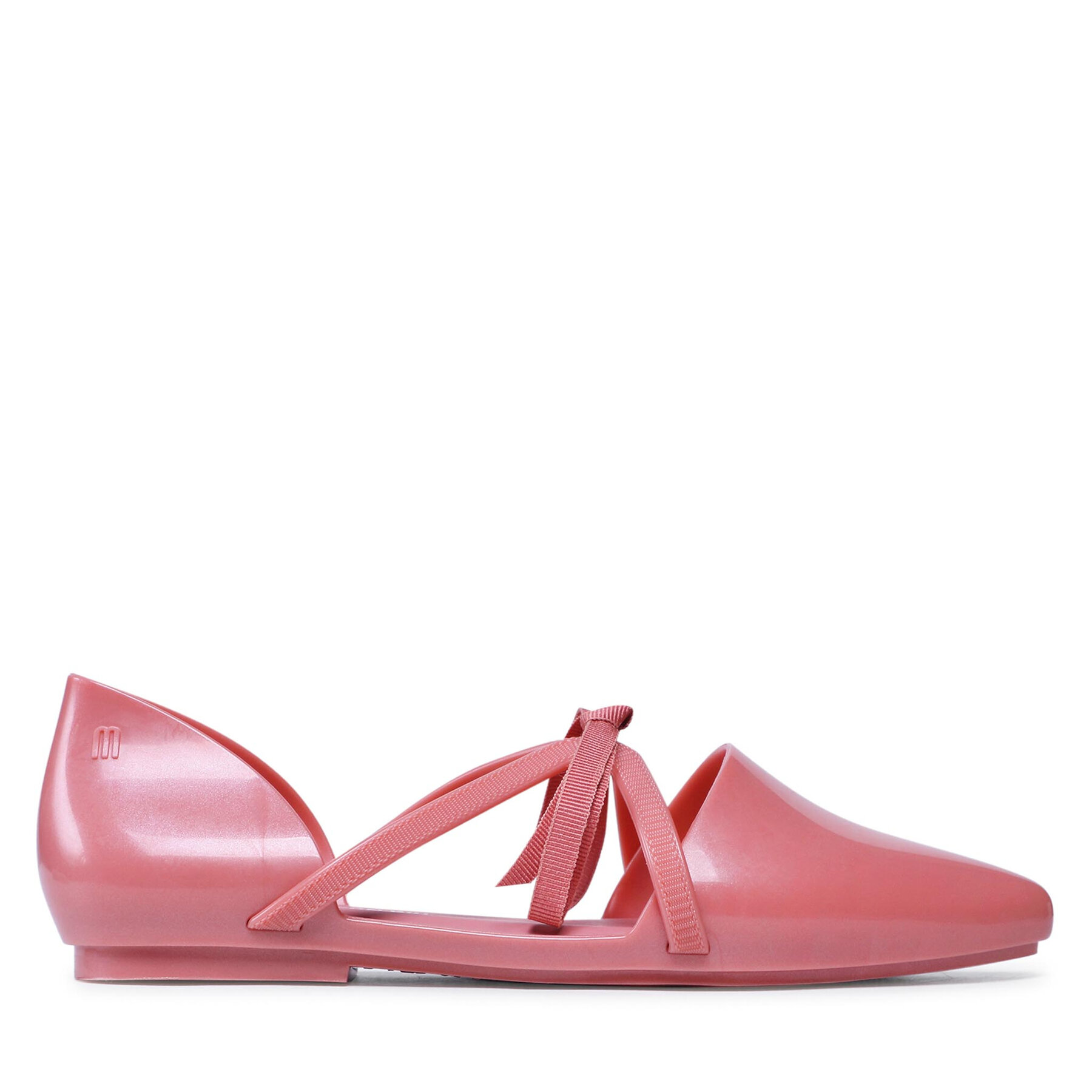 Halbschuhe Melissa Pointy Stripe Jason 33435 Rosa von Melissa