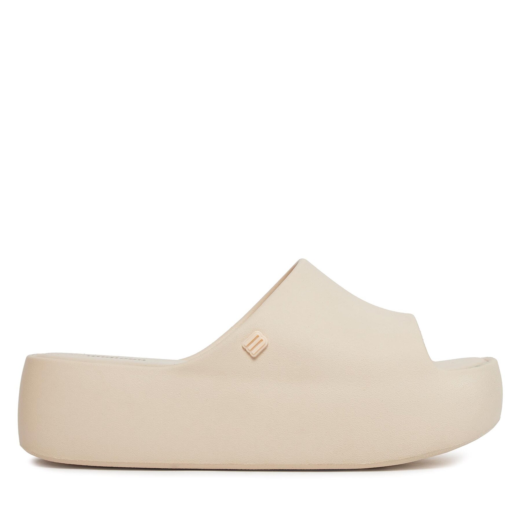 Pantoletten Melissa Melissa Free Platform Slide Ad 35859 Beige von Melissa