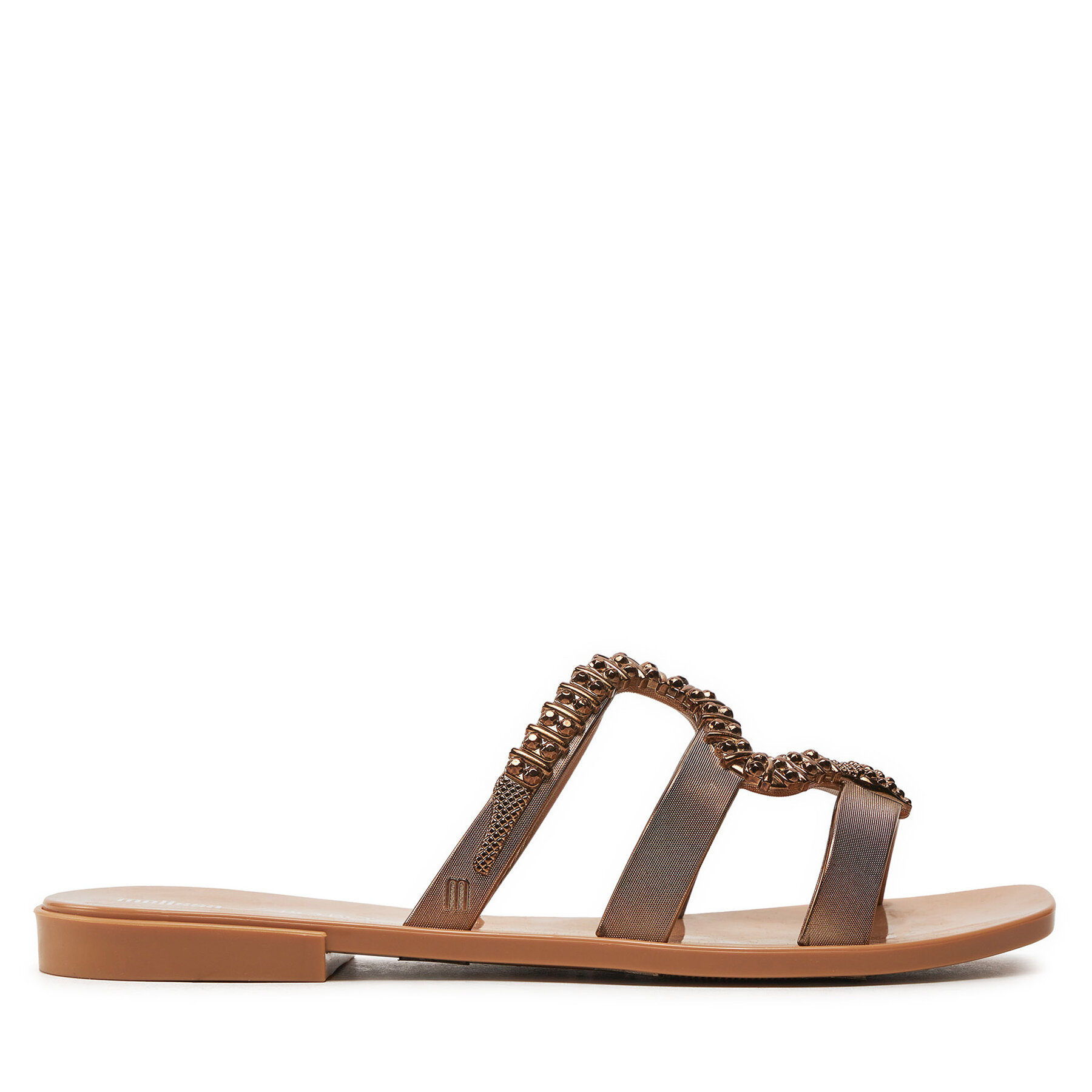 Pantoletten Melissa Melissa Slide + Bo.Bo. Ad 33862 Braun Pantoletten Melissa Melissa Slide + Bo.Bo. Ad 33862 Braun von Melissa