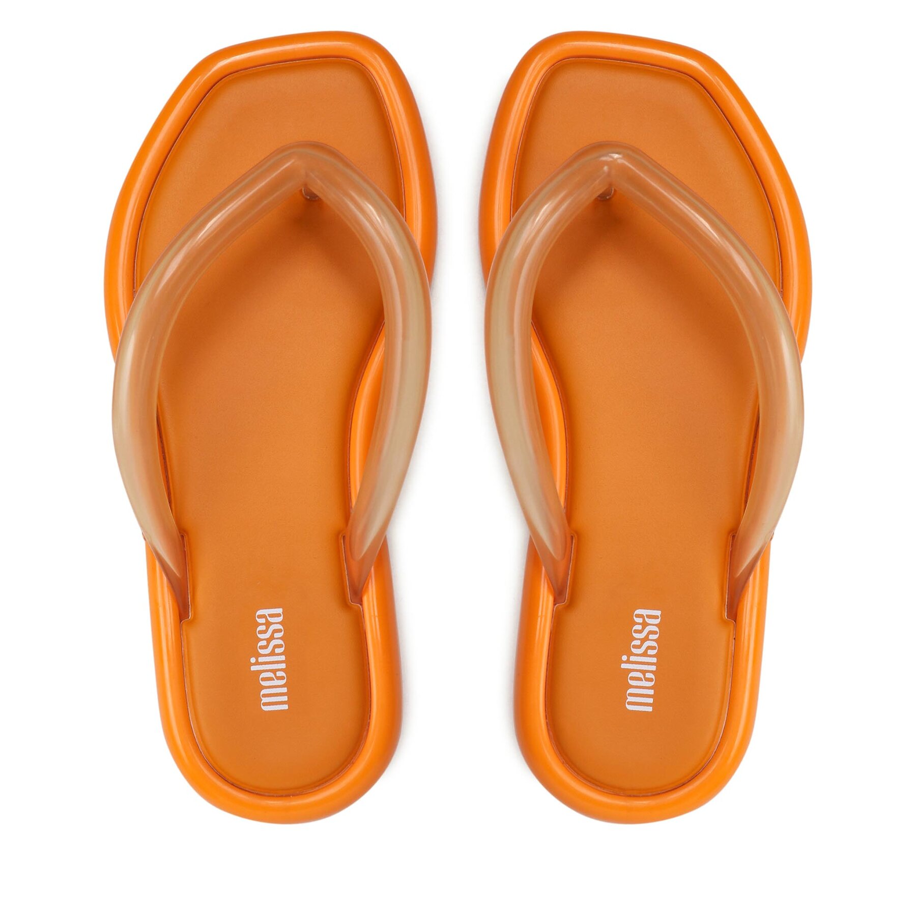 Zehentrenner Melissa Airbubble Flip Flop Ad 33771 Orange von Melissa