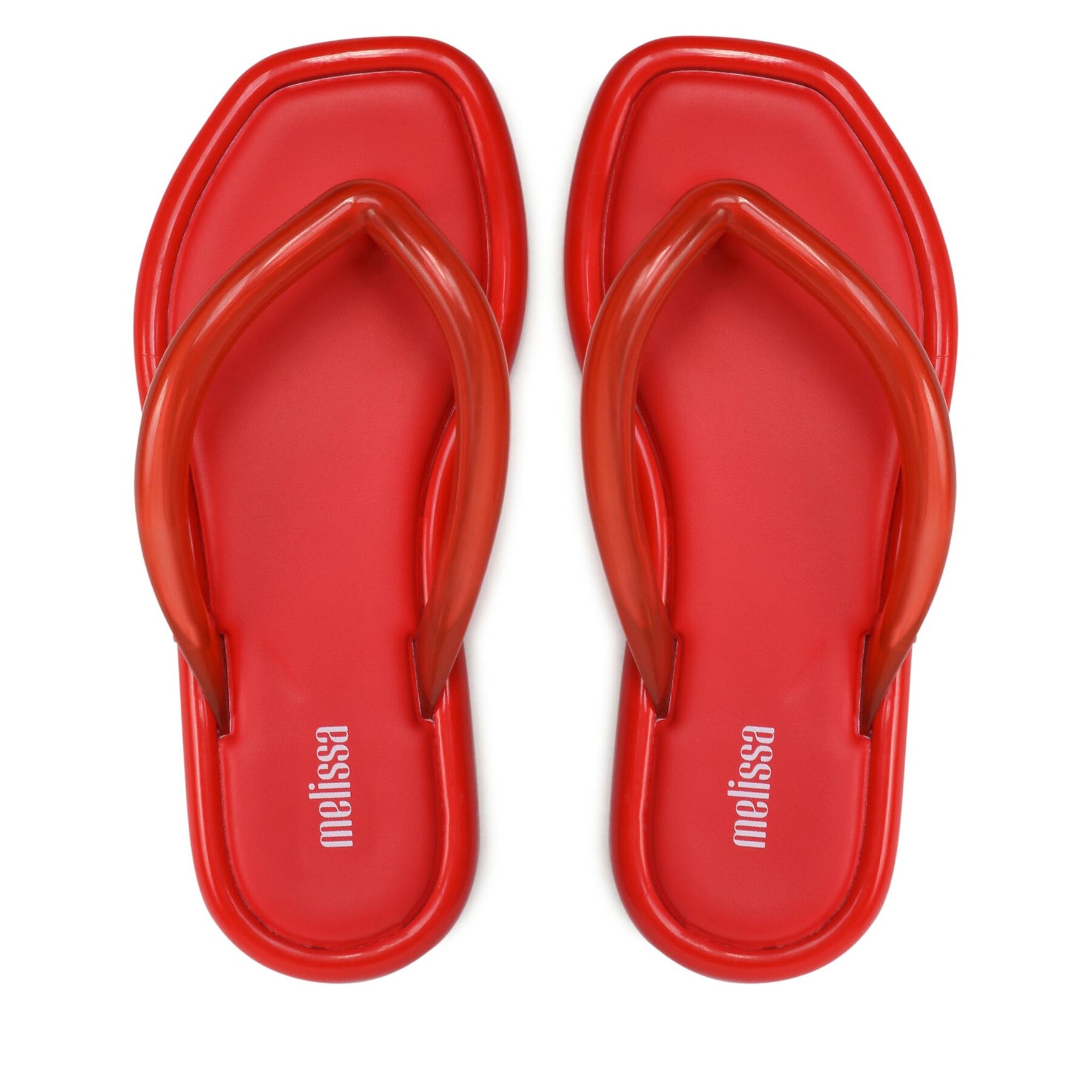 Zehentrenner Melissa Airbubble Flip Flop Ad 33771 Rot von Melissa