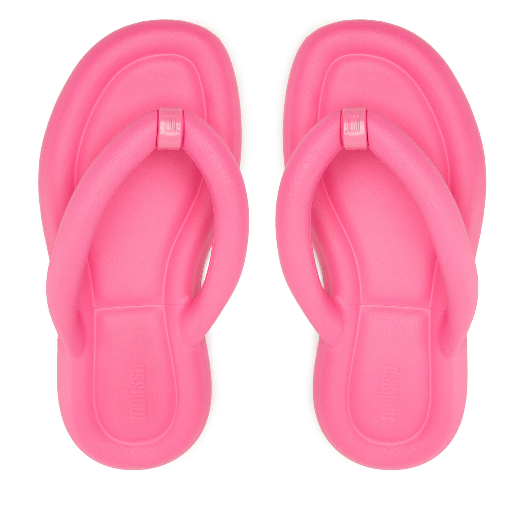 Zehentrenner Melissa Flip Flop Free Ad 33531 Rosa von Melissa