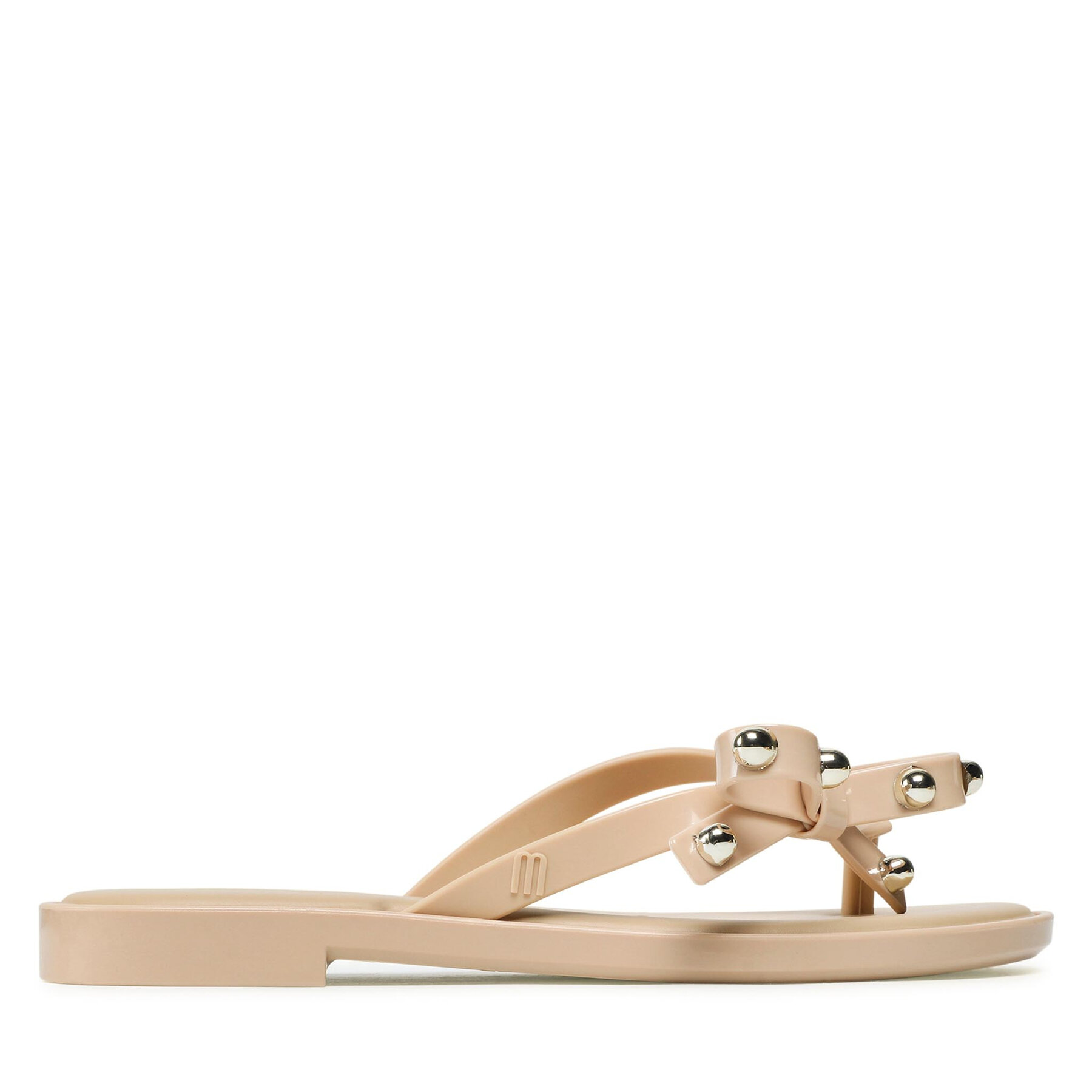 Zehentrenner Melissa Flip Flop Slim II AD 33480 Beige von Melissa