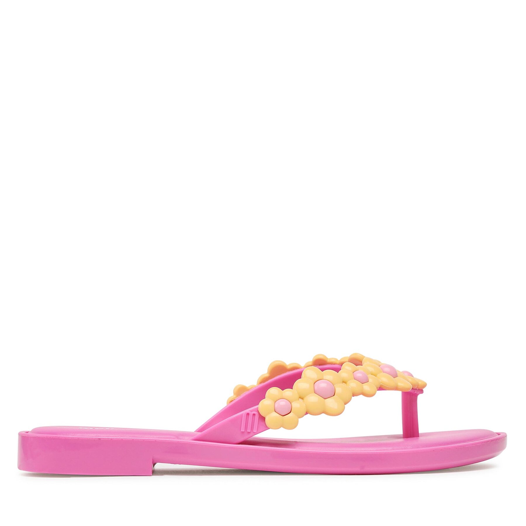 Zehentrenner Melissa Flip Flop Spring Ad 33715 Gelb von Melissa