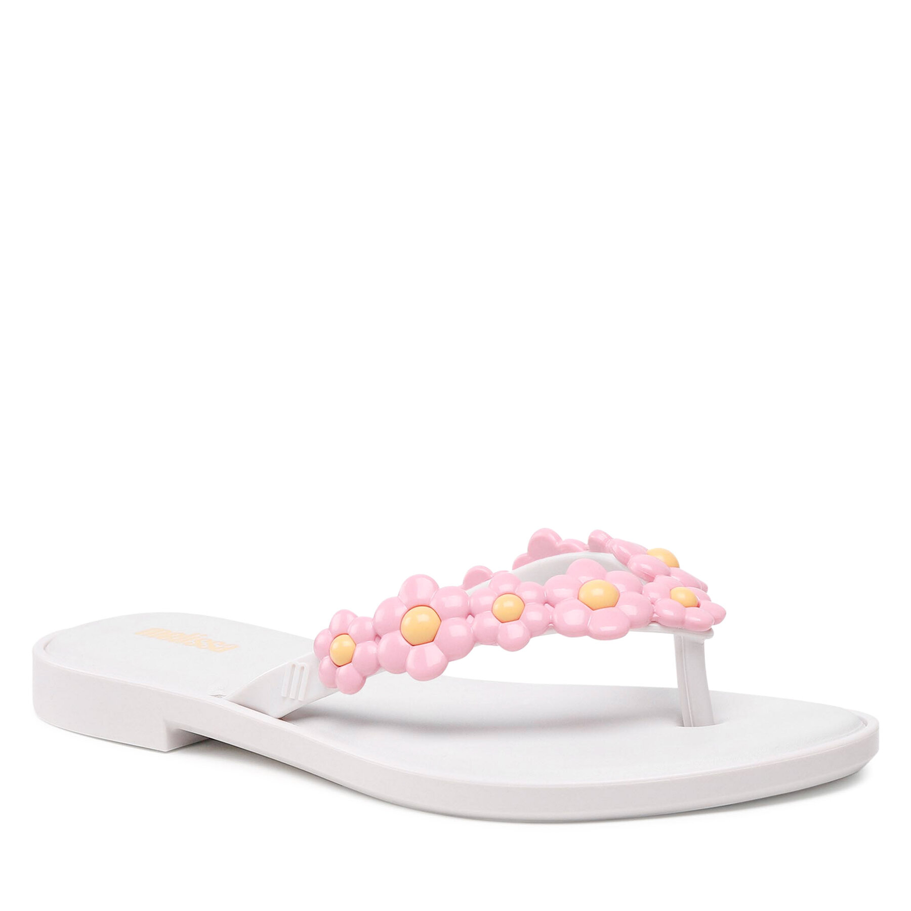 Zehentrenner Melissa Flip Flop Spring Ad 33715 Weiß von Melissa