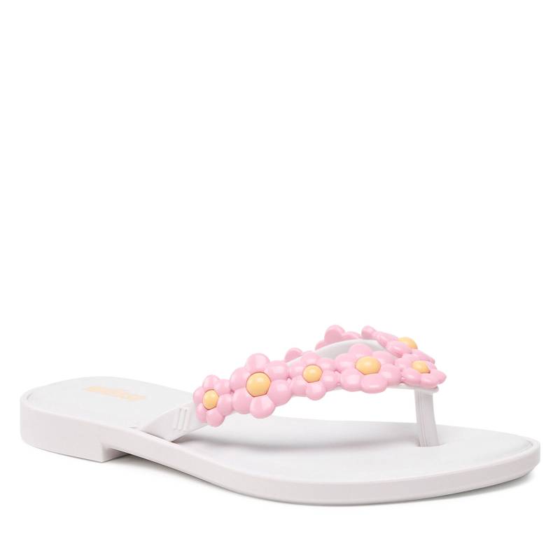 Zehentrenner Melissa Flip Flop Spring Ad 33715 Weiß von Melissa