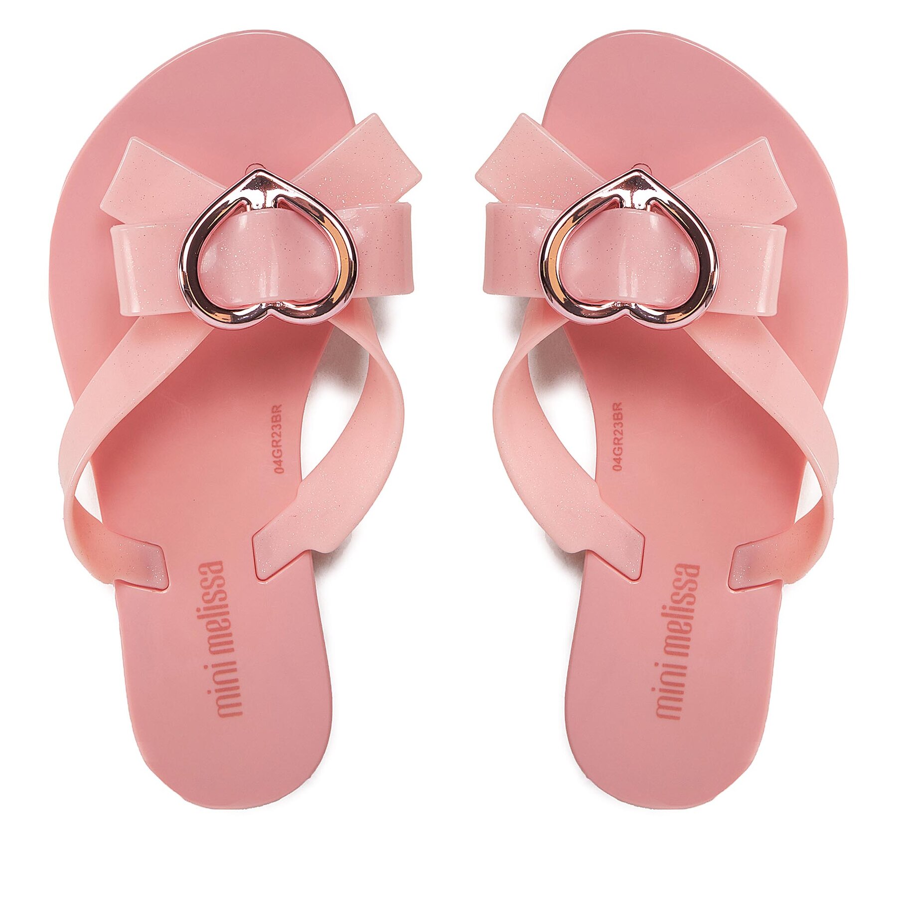 Zehentrenner Melissa Mini Melissa Harmonic Hot Inf 33945 Rosa von Melissa