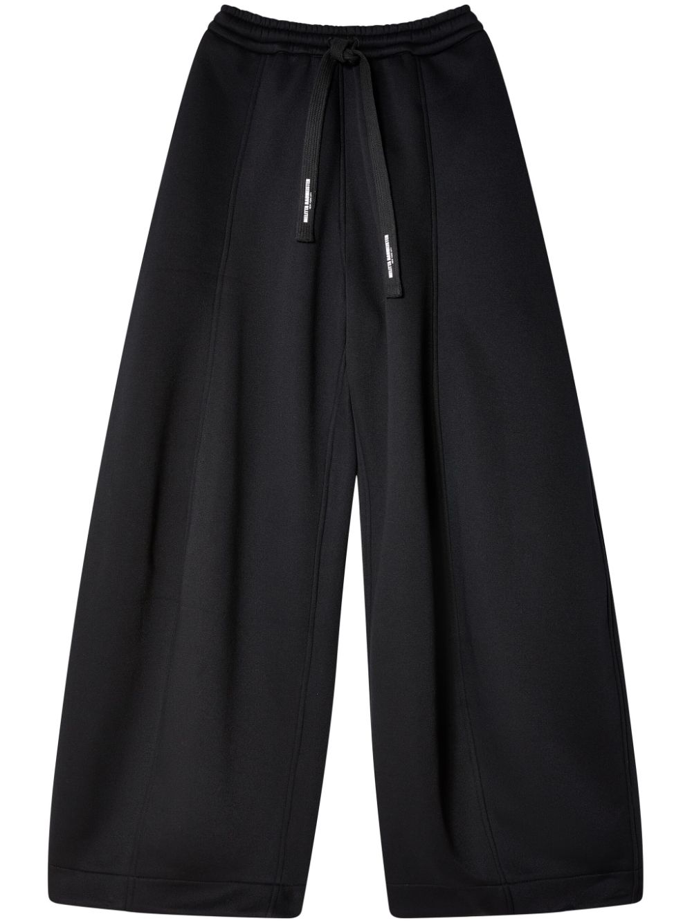 Melitta Baumeister drawstring-fastening wide-leg trousers - Black von Melitta Baumeister