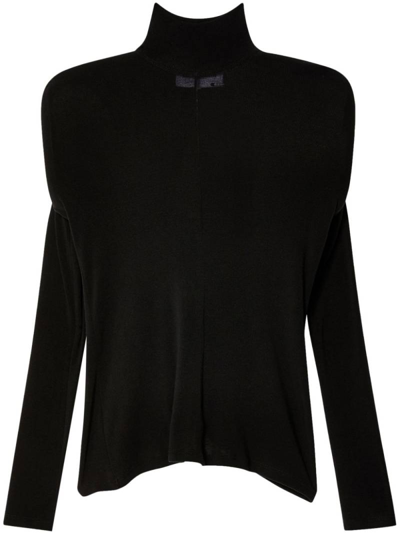 Melitta Baumeister high neck top - Black von Melitta Baumeister