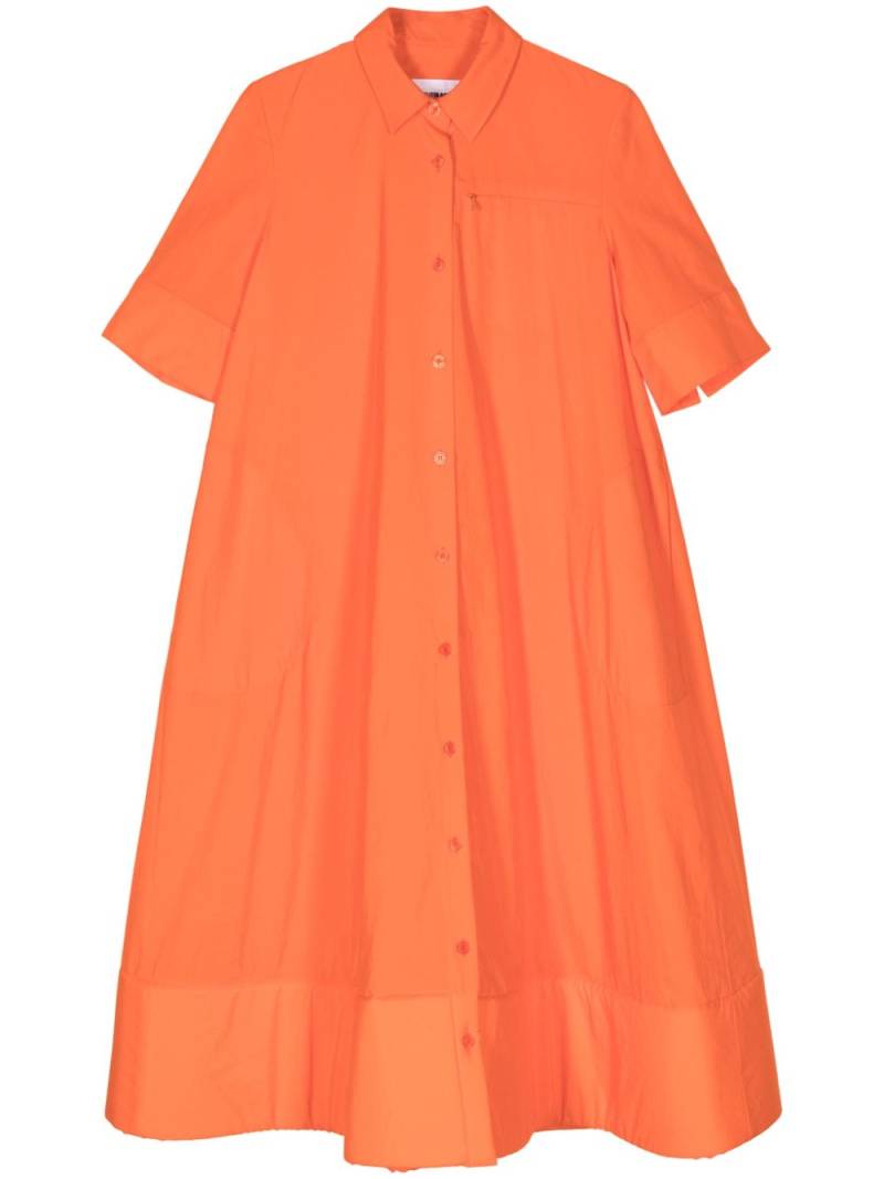 Melitta Baumeister short-sleeve shirt dress - Orange von Melitta Baumeister