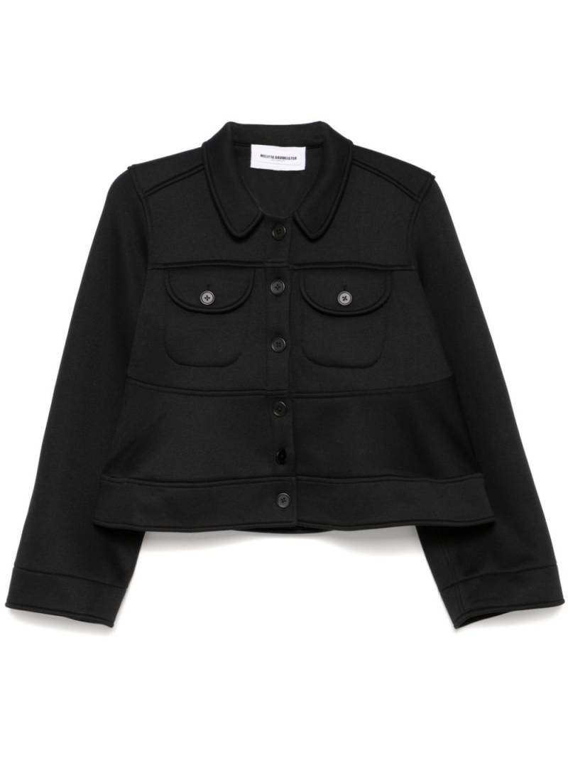 Melitta Baumeister spongy cropped jacket - Black von Melitta Baumeister