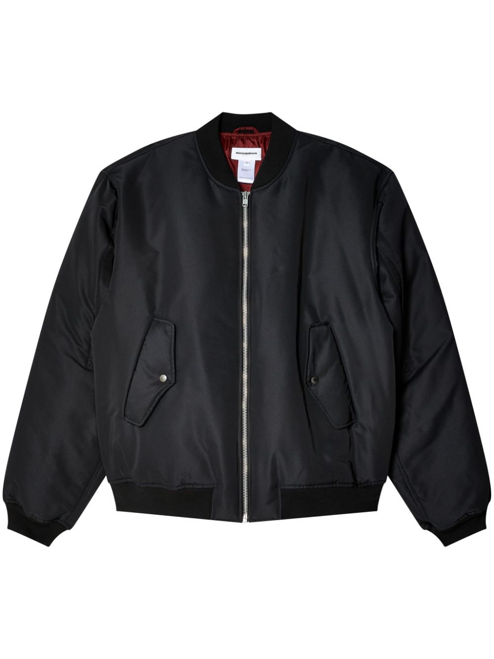 Melitta Baumeister zip-up bomber jacket - Black von Melitta Baumeister