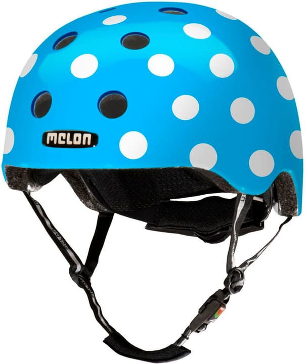 Melon Dotty Velohelm blau von Melon