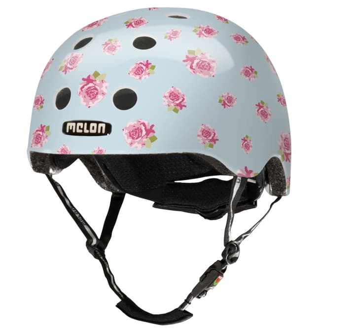 Melon Flying Roses Velohelm blau von Melon