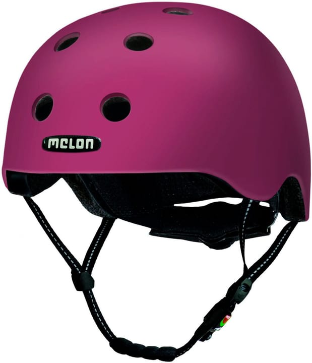 Melon Posh Velohelm rot von Melon