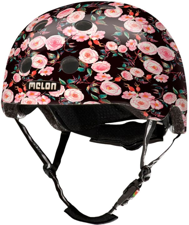 Melon Rosen Garden Velohelm schwarz von Melon