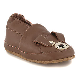 Melton Jungen Slipper Braun von Melton