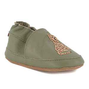 Melton Jungen Slipper Grün von Melton