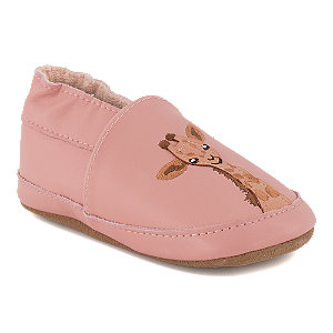 Melton Mädchen Slipper Rosa von Melton