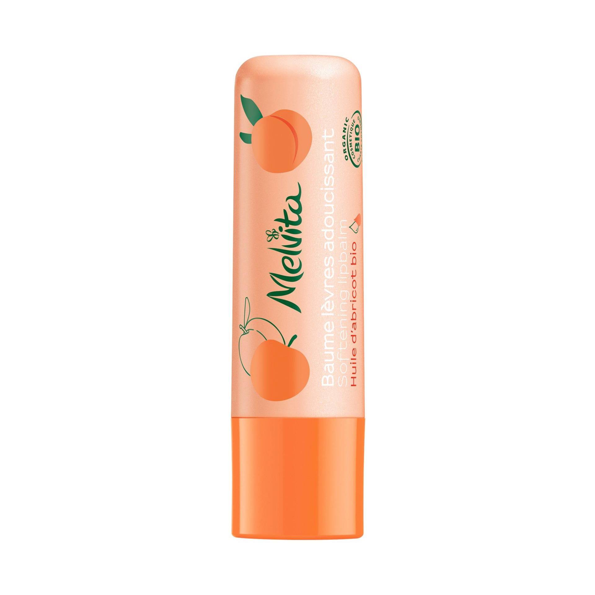 Melvita - Geschmeidig pflegender Lippenbalsam mit Bio-Aprikosenöl, 4.5 g von Melvita