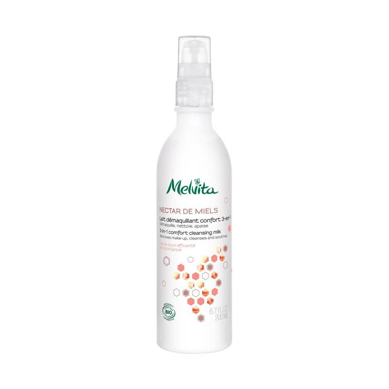 Nectar De Miels, 3-in-1 Pflegende Reinigungsmilch Damen  200ml von Melvita