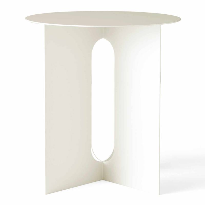 Androgyne Side Table Beistelltisch, Farbe ivory von Audo Copenhagen