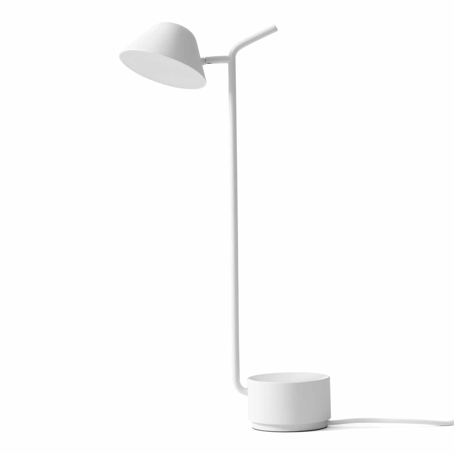 Peek LED Tischleuchte, Farbe weiss von Audo Copenhagen