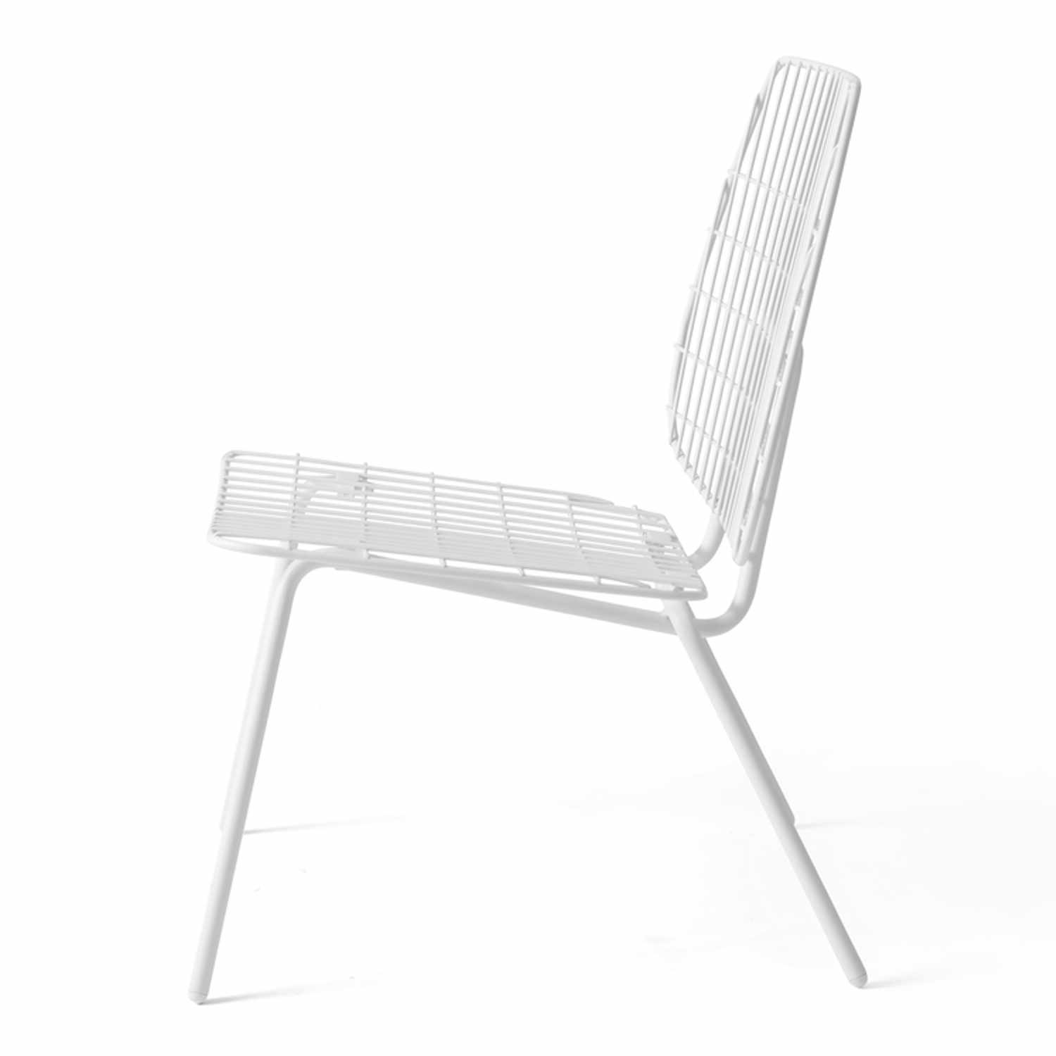 WM String Lounge Chair Sessel, Farbe weiss von Audo Copenhagen