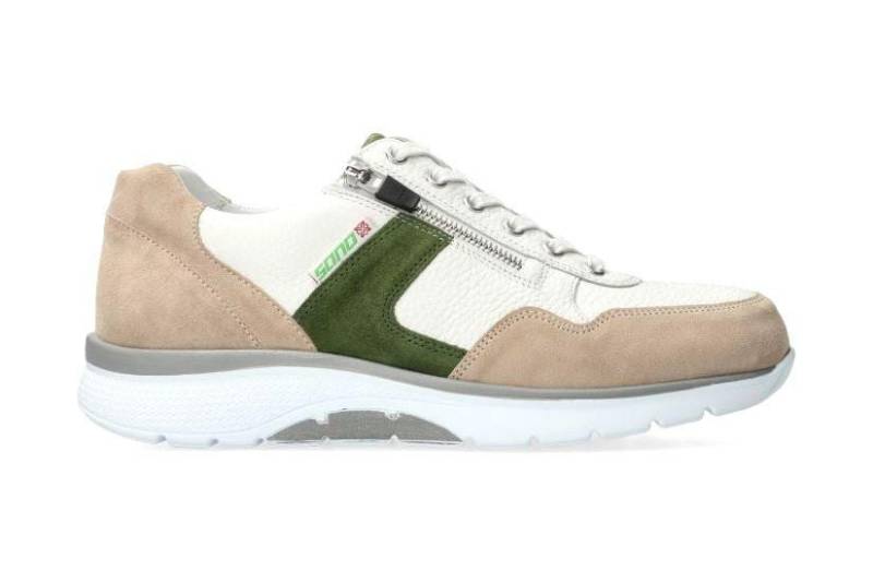 Amory - Leder Sneaker Herren Beige 40 von Mephisto