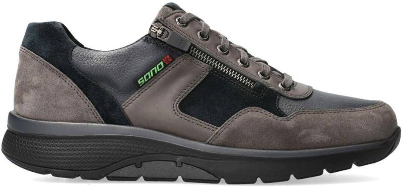 Amory - Leder Wandersneaker Herren Grau 43 von Mephisto