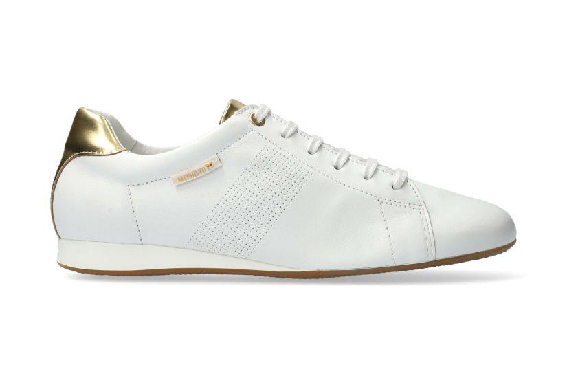 Bessy - Leder Schnürschuh Damen Weiss 35.5 von Mephisto