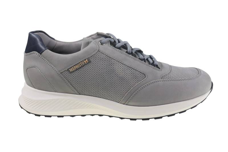 Doyle - Nubuk Sneaker Herren Grau 41 von Mephisto