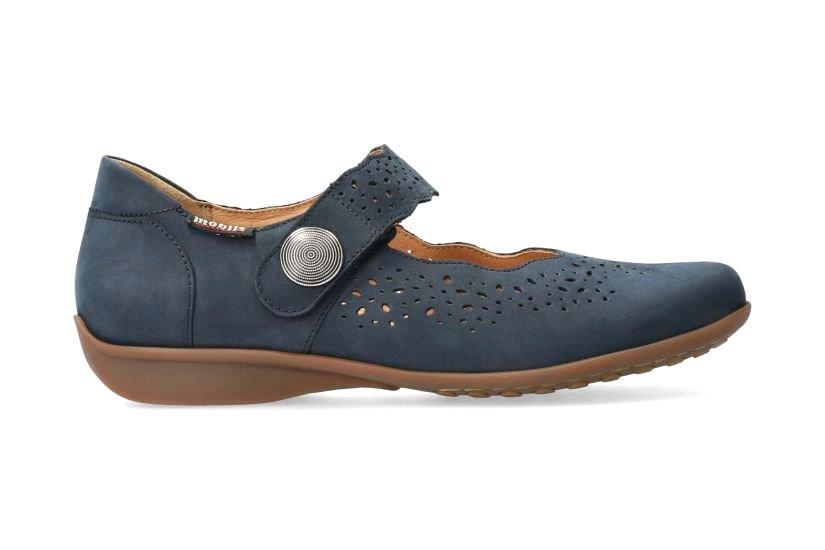 Fabienne - Nubuk Loafer Damen Blau 37.5 von Mephisto