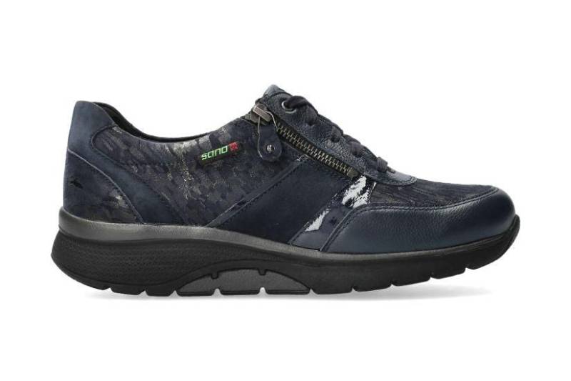 Izae - Leder Sneaker Damen Blau 37 von Mephisto