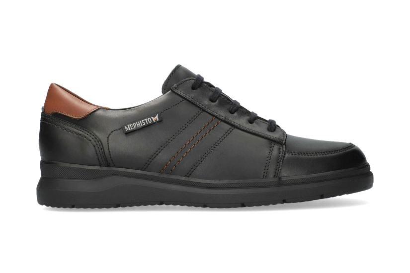 Amelio - Leder Schnürschuh Herren Schwarz 44.5 von Mephisto