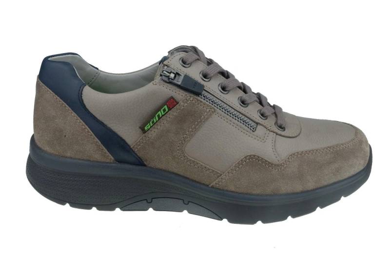 Amory - Leder Wandersneaker Herren Grau 38.5 von Mephisto