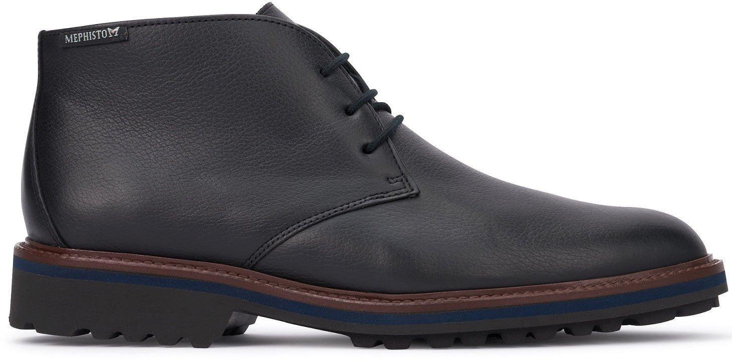 Berto - Leder Stiefelette Herren Schwarz 46.5 von Mephisto