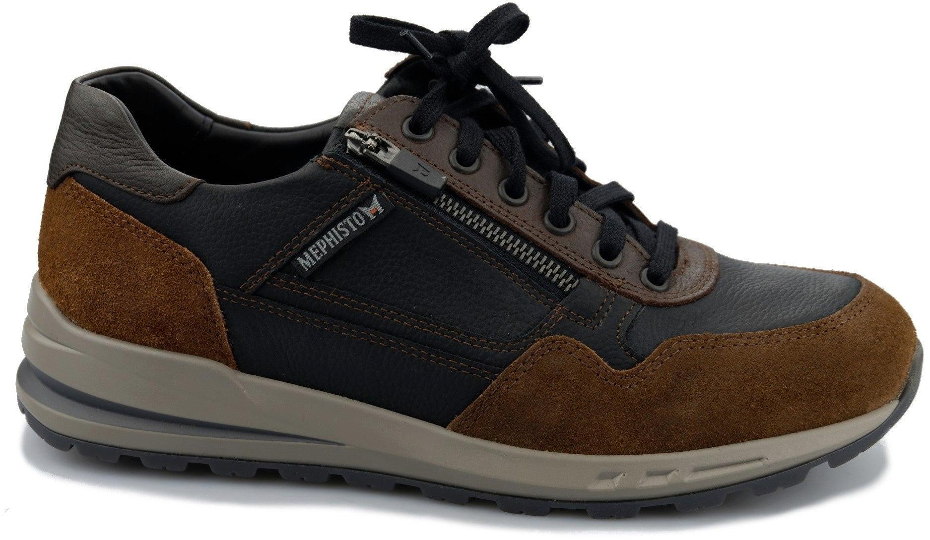 Bradley - Leder Sneaker Herren Schwarz 47.5 von Mephisto