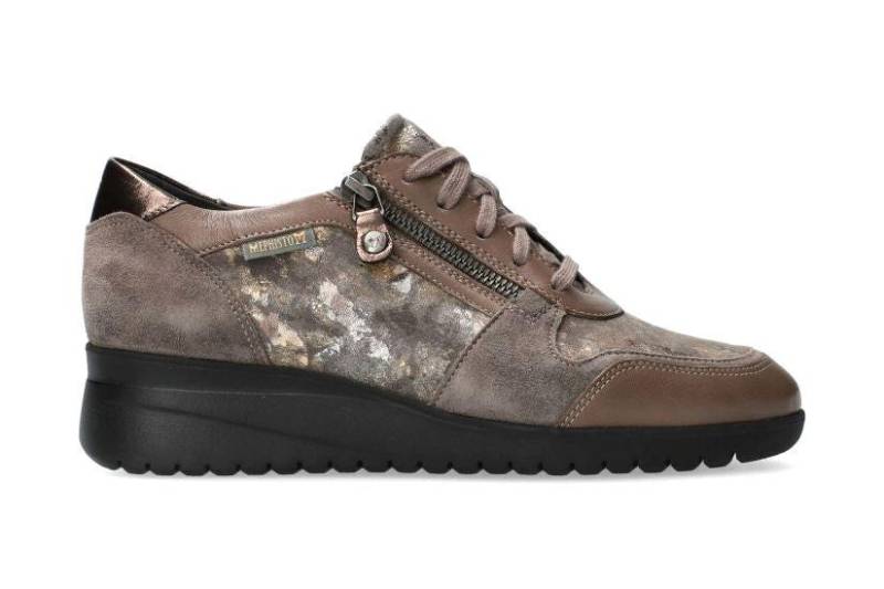 Iasmina - Leder Sneaker Damen Grau 39 von Mephisto