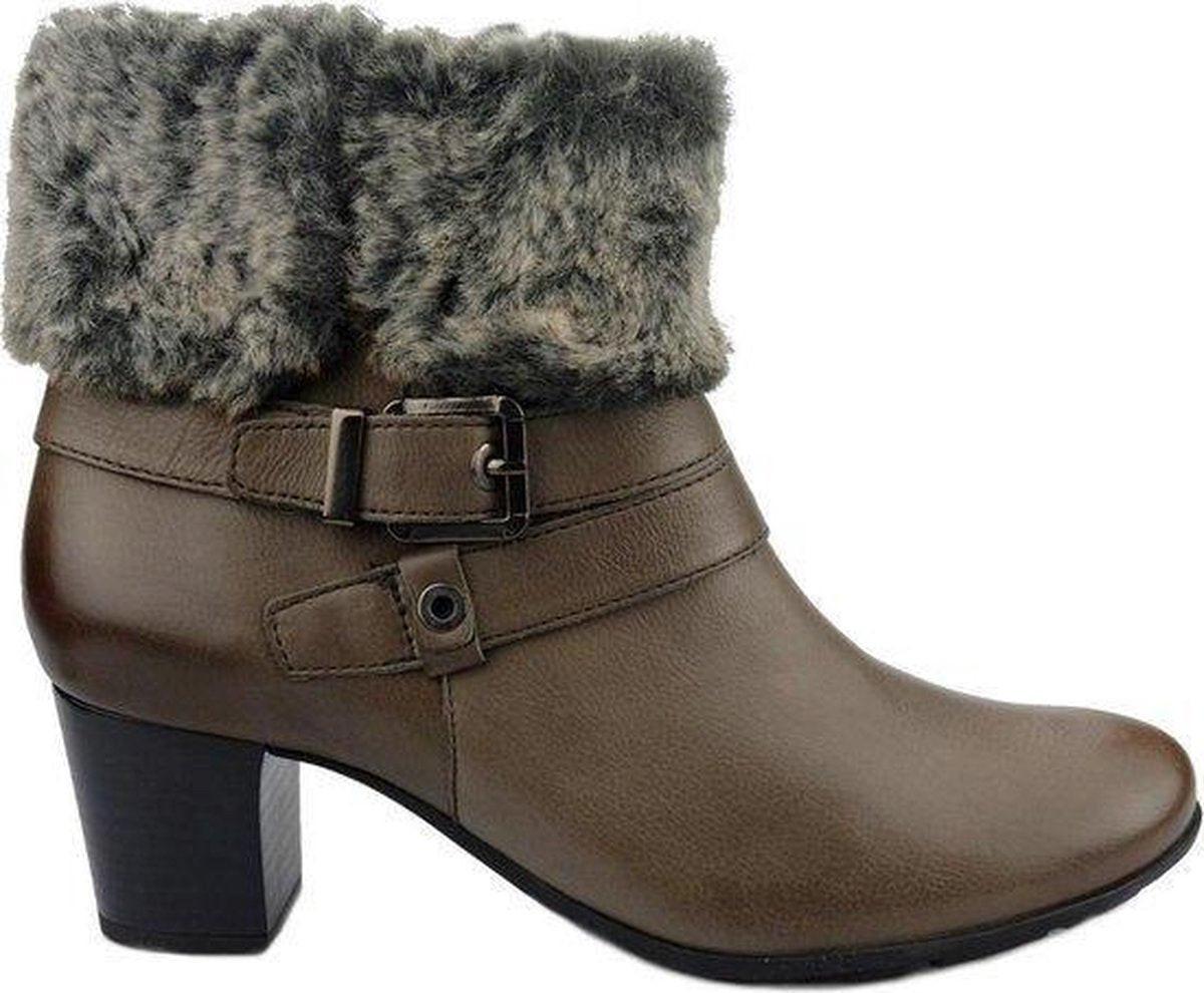 Lucrezia - Leder Stiefelette Damen Grau 38 von Mephisto