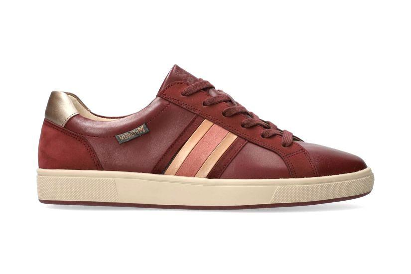 Nariana - Leder Sneaker Damen Rot 38.5 von Mephisto