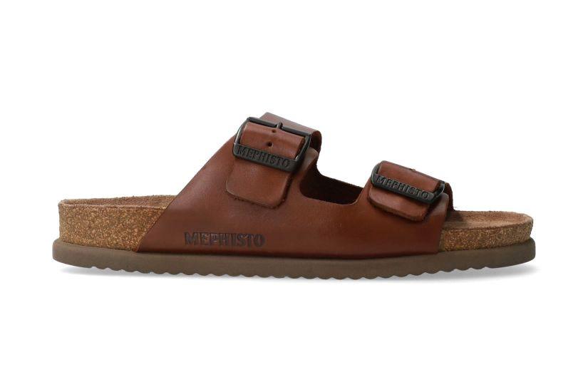 Nerio - Leder Sandale Herren Braun 47 von Mephisto